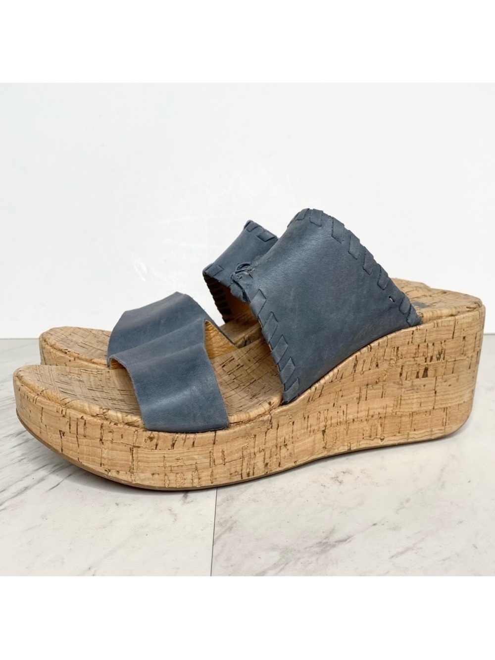 Korks Kendri Cork Wedge Sandal 8M